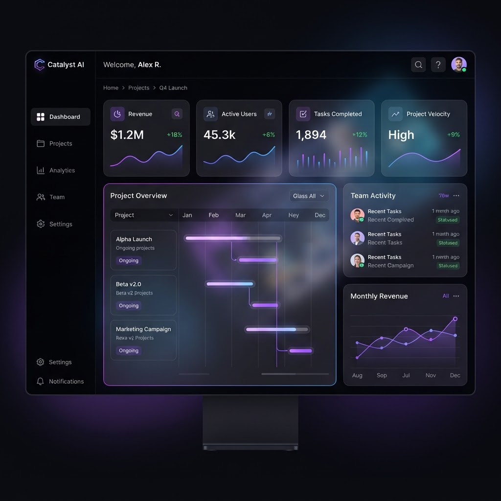 SaaS Platform Redesign preview